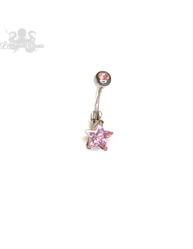 Bijou de nombril étoile