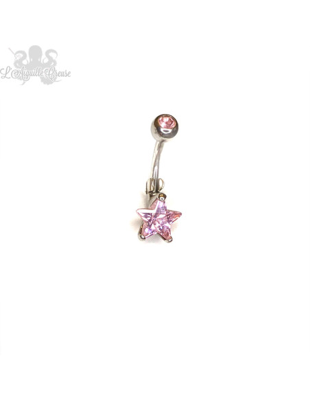 Bijou de nombril étoile