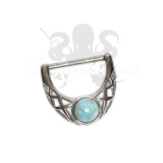 Bijou de téton Turquoise 2