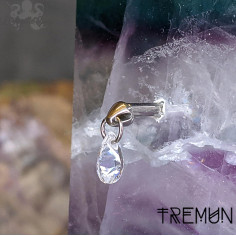 'Chandelier' Tremun en titane & zircon , pour 1 ou 1.2 mm