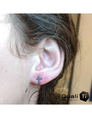 Accessoire QualiTi Croix en titane - pour 1 ou 1.2 mm