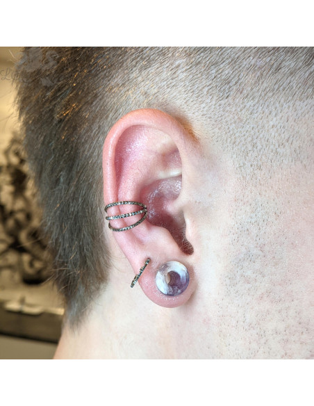 Tunnel d'Améthyste concave