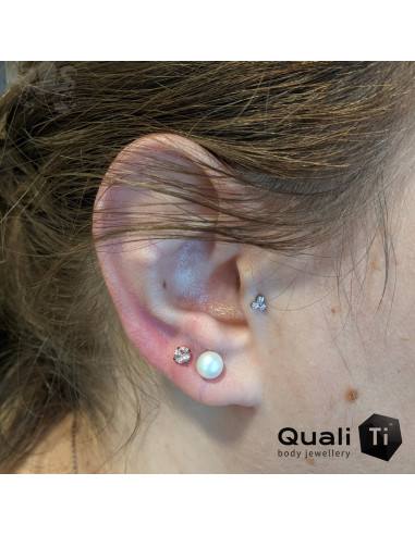 Zircon griffé QualiTi en titane - pour 1 ou 1.2 mm