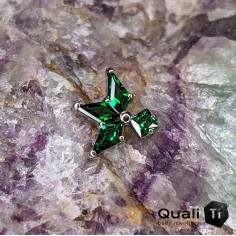 'Monocot' QualiTi en titane et zircons- pour 1 ou 1.2 mm