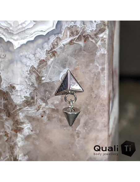 'Trigon' QualiTi en titane - pour 1 ou 1.2 mm