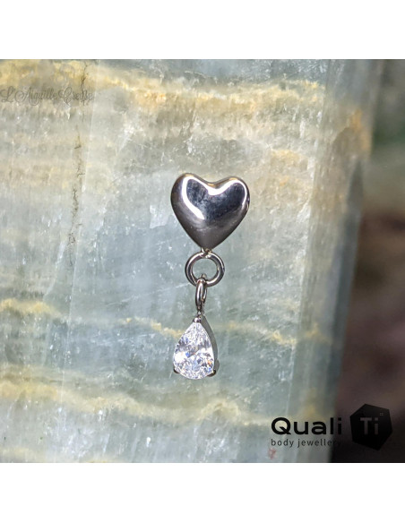 'Corissa' QualiTi en titane et zircon - pour 1 ou 1.2 mm