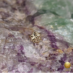 VERNA en or jaune 14 carats Threadless - Karma