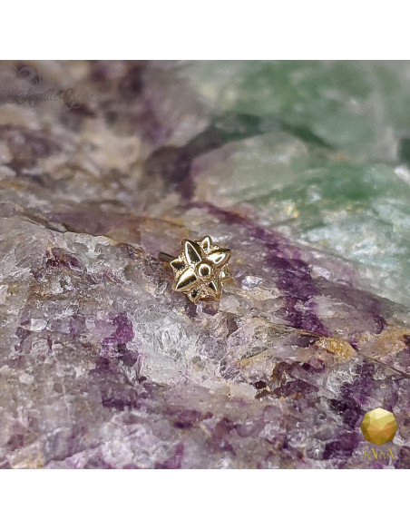 VERNA en or jaune 14 carats Threadless - Karma