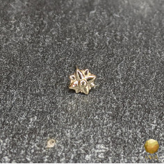 VERNA en or jaune 14 carats Threadless - Karma 2