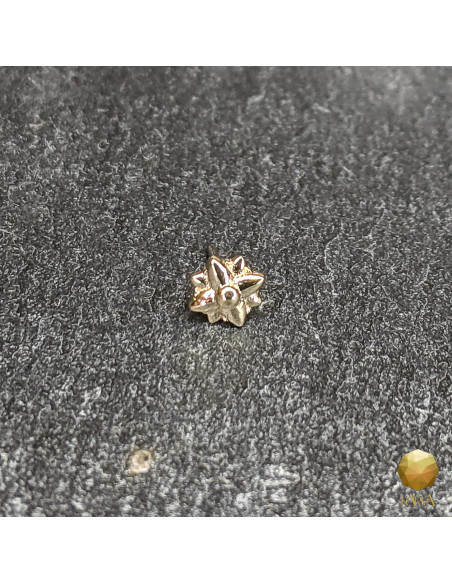 VERNA en or jaune 14 carats Threadless - Karma