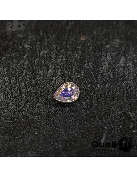 Goutte de zircon QualiTi en titane- pour 1 ou 1.2 mm