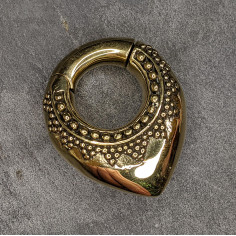 Paire de poids en bronze , fermeture aimantée