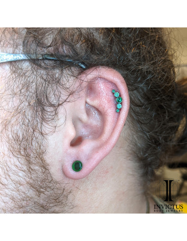 Plug Gorilla Glass Vert Emeraude