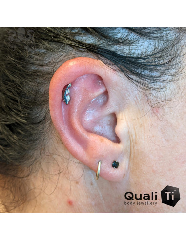 Accessoire QualiTi Plume en titane - pour 1 ou 1.2 mm