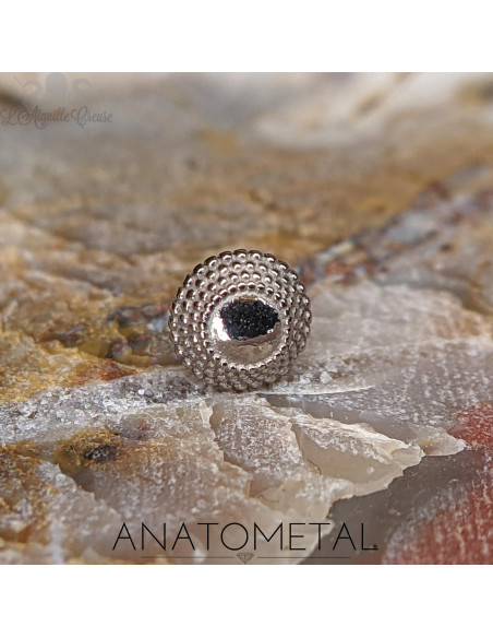 'Hera' en or blanc 18 carats ANATOMETAL Threadless