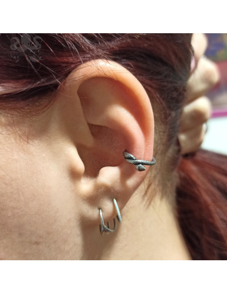 Anneau segmenté serpent, ouverture facile