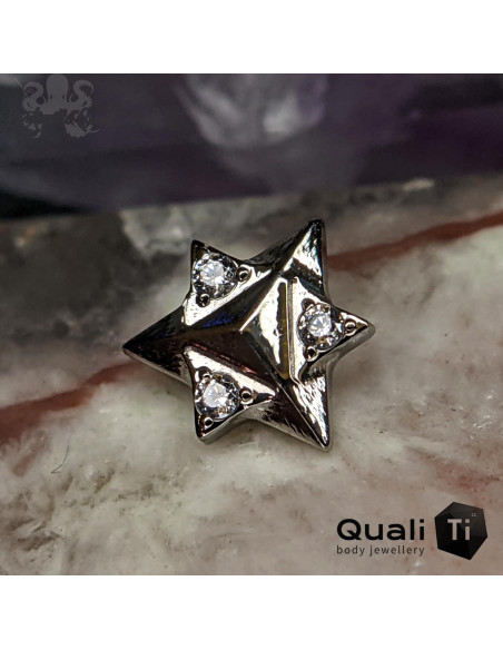 'Altair' QualiTi en titane et zircons premiums, pour 1 ou 1.2 mm