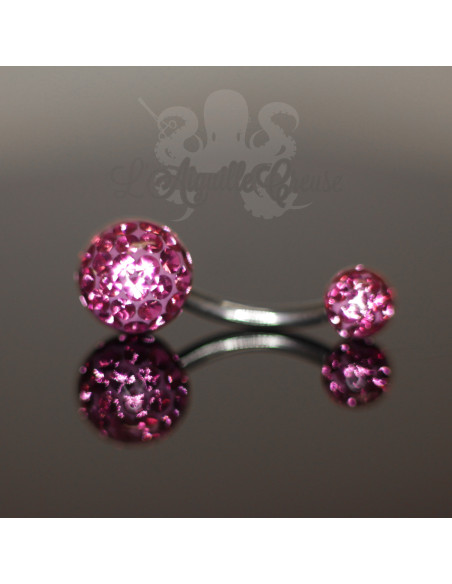 Banane de nombril Swarovski 