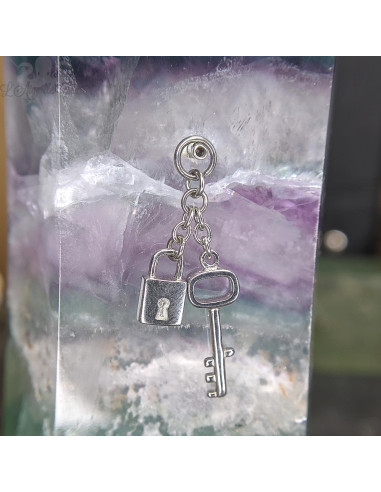 Charm clef et cadenas