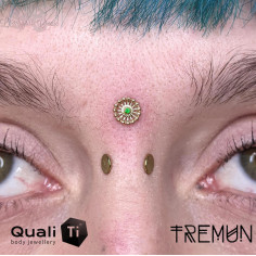 Plateau QualiTi en titane, pour 1 ou 1.2 mm