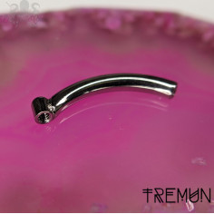 Banane de nombril pour composition en titane Tremun