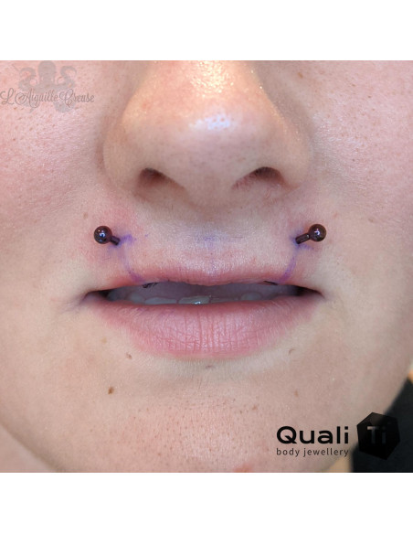 Plateau QualiTi en titane, pour 1 ou 1.2 mm