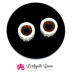 Tunnel en bois de coco  & en corne 2