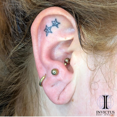 Banane en titane gros diamètre 2mm et 2,5mm - Invictus 2