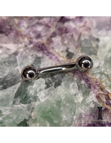 Banane en titane gros diamètre 2mm et 2,5mm - Invictus