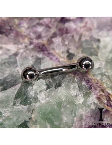 Banane en titane gros diamètre 2mm et 2,5mm - Invictus