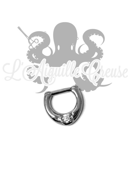 Clickers de septum en acier chirurgical 316L