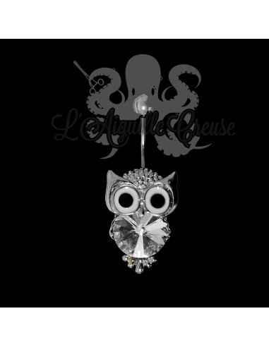 Bijou de nombril Hibou fantaisie