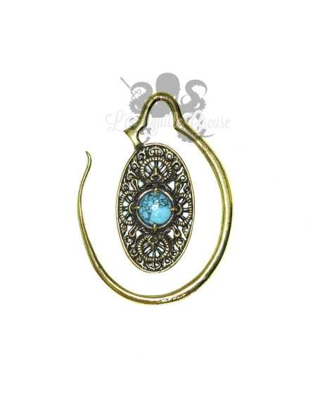 Poids en bronze & Pierre fine