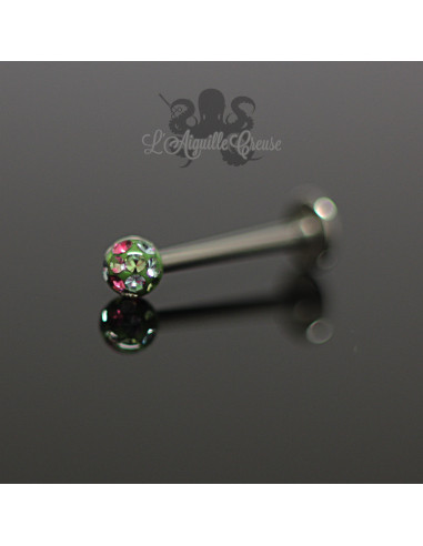 Bijou de labret Swarovski Galaxy