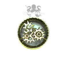 Plug en Bronze Rouages 2