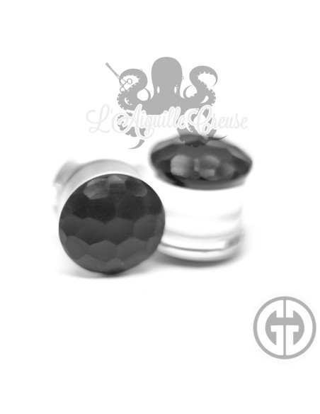 Paire de plug Gorilla Glass Martelé