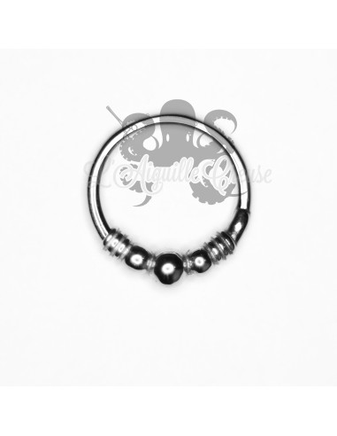 Anneau segmenté esprit celtique, ouverture facile