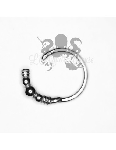 Anneau segmenté esprit celtique, ouverture facile