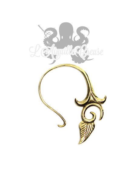 Boucle d'oreille / Accessoire pour tunnel, en Bronze