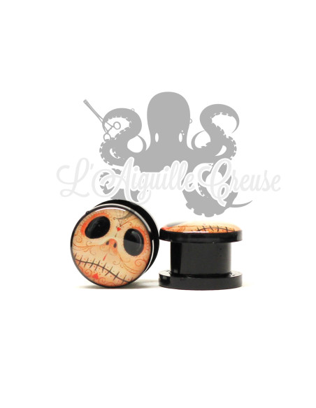 Plug skull calavera en acrylique