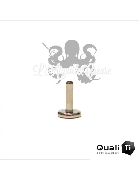 Barre de Labret QualiTi 1.6mm pas de vis interne