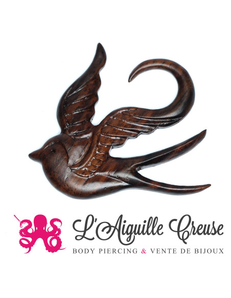 Corne Hirondelle en bois