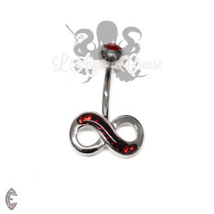 Bijou de nombril Crystal Evolution Swarovski & Acier 316L 2