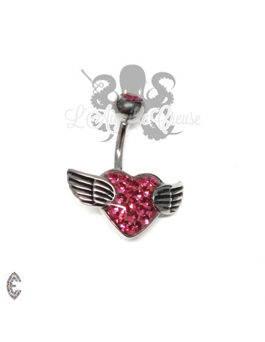 Bijou de nombril Crystal Evolution Swarovski & Acier 316L