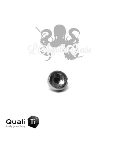 Accessoire QualiTi en zircon no foil et titane - pour 1.2 mm