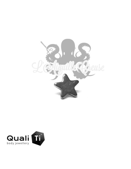 Accessoire QualiTi Etoile en titane - pour 1.2 mm