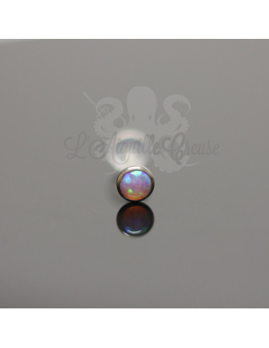 Opale synthétique et titane G 23