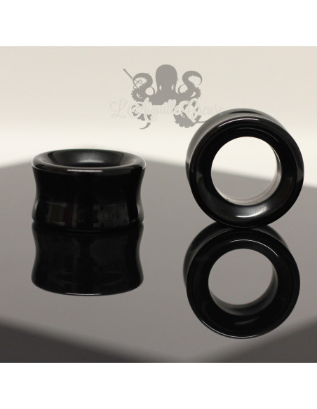 Paire de tunnels en verre