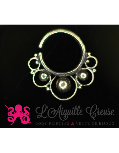 Anneau de septum en bronze