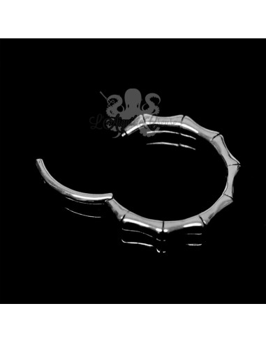 Paire de boucles d'oreilles en acier chirurgical 316L